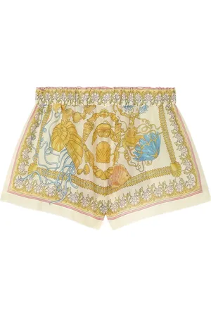 VERSACE Underwater Barocco cover-up shorts