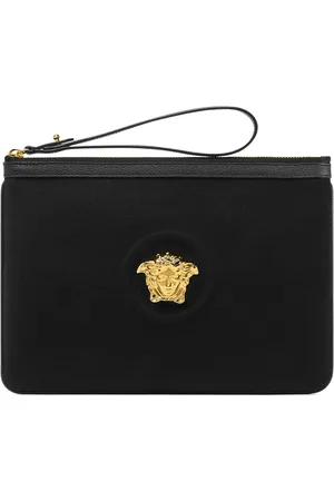 VERSACE La Medusa canvas pouch