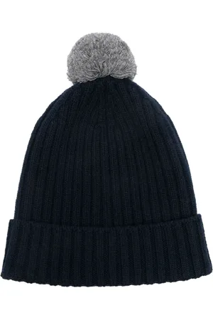 Il gufo Pompom-detail beanie