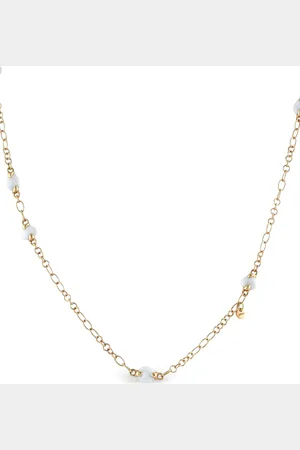 Pomellato 18K yellow Capri agate necklace
