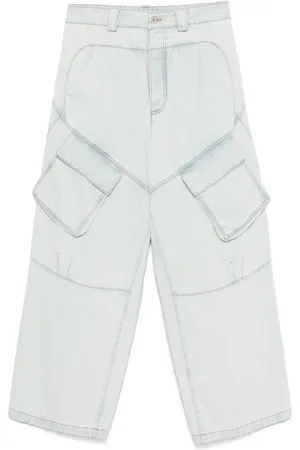 MARCELO BURLON Wide cargo jeans