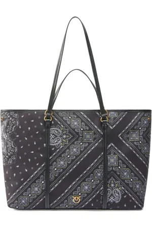 Pinko Bandana-print tote bag