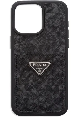 Prada Triangle-logo iPhone 15 Pro Max case