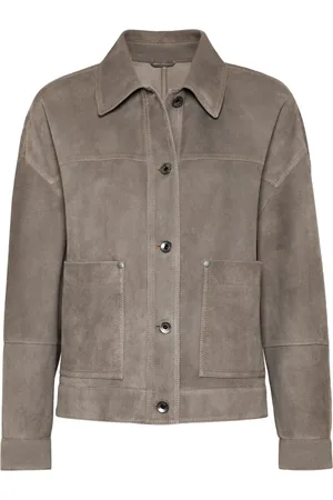 Brunello Cucinelli Leather jacket