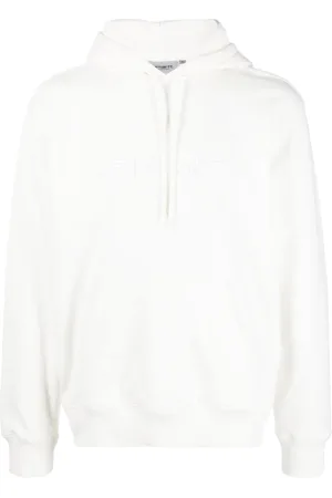 Carhartt Embroidered-logo cotton hoodie