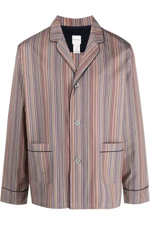 Paul Smith Artist stripe cotton pajamas