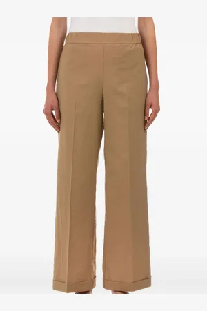 LE TRICOT PERUGIA Pressed-crease trousers