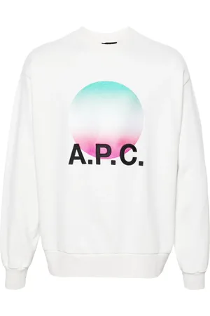 A.P.C. Motif-embroidered cotton sweatshirt