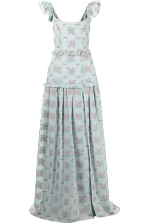 Markarian Arabella floral corset gown