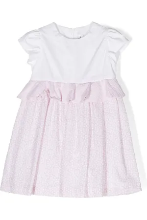 Il gufo Short-sleeve peplum dress