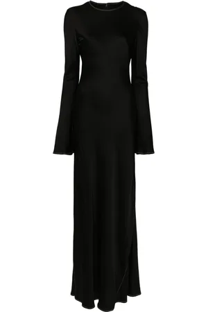 ROTATE Satin maxi dress