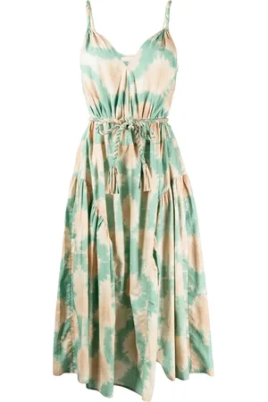 ULLA JOHNSON Valentina tie-dye midi dress