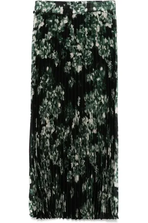 Scotch&Soda Plissé midi skirt