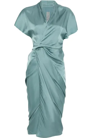 Rick Owens Wrap midi dress