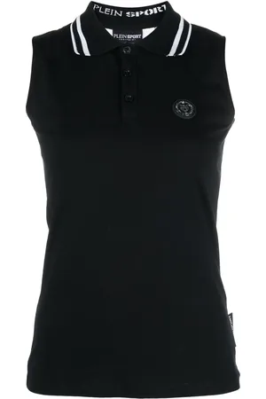 Philipp Plein Polo collar tank top