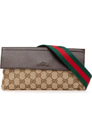 Gucci 2000-2015 GG Canvas Web crossbody bag