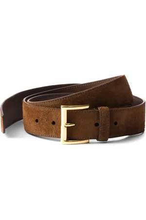Prada Buckled suede belt