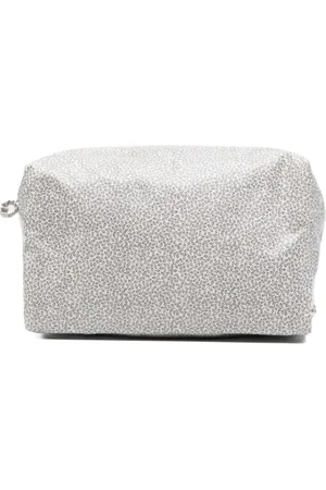 BONPOINT Leaf-print wash bag