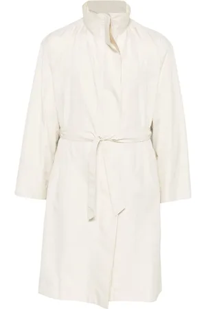 Issey Miyake 2000s taffeta coat