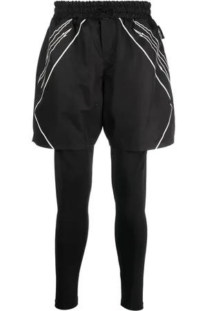 Philipp Plein Tiger Court running shorts