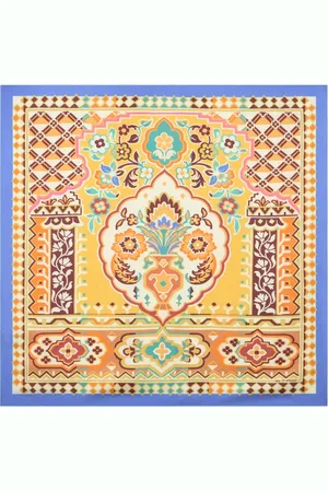 Etro Printed silk scarf