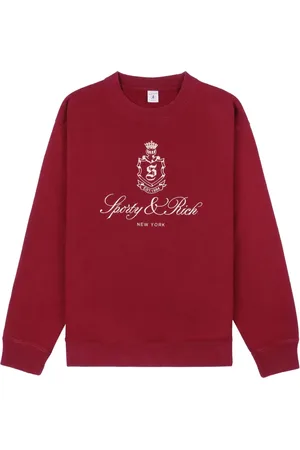 Sporty & Rich Logo-embroidered sweatshirt