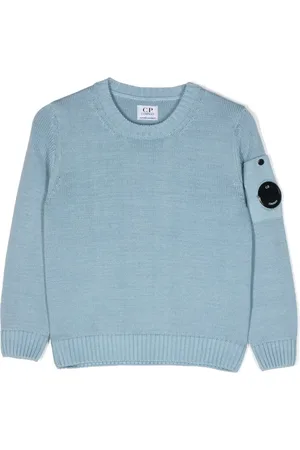 C.P. Company Lens-detail wool jumper