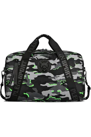 Philipp Plein Boston camouflage-print duffle bag