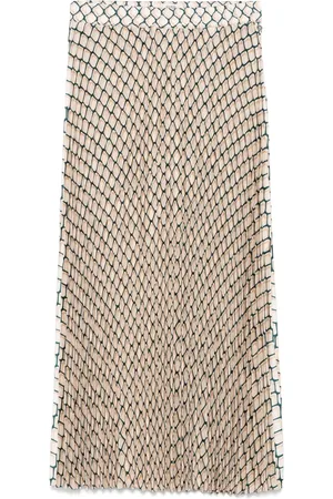 Scotch&Soda Plissé midi skirt
