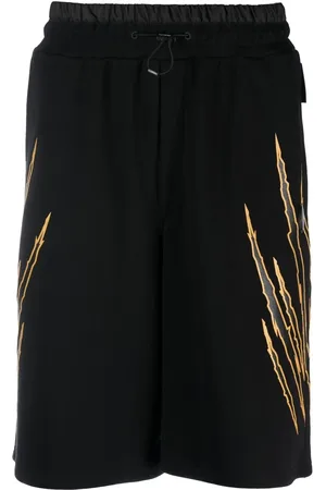 Philipp Plein Scratch-print jogging shorts