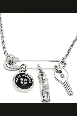 Marc Jacobs Button-charm necklace