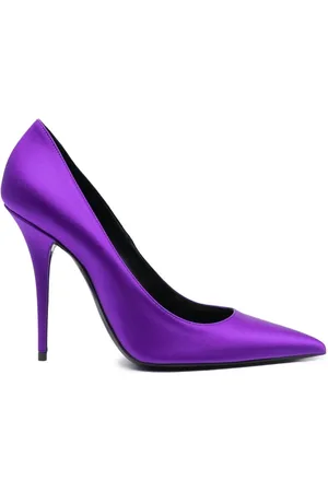 Saint Laurent 110mm Marylin satin pumps