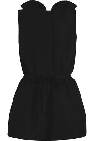Patou Open-back playsuit