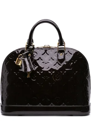 LOUIS VUITTON 2017 Monogram Vernis Alma PM handbag