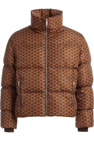 Bally Geometric-print padded jacket