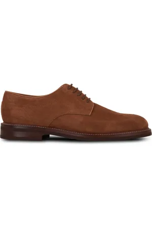 Brunello Cucinelli Suede Derby shoes