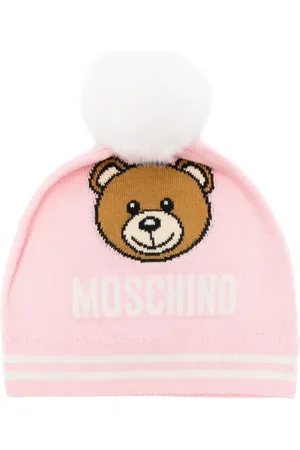 Moschino Teddy Bear-motif beanie