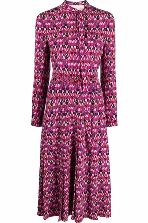 VALENTINO GARAVANI Optical print shirtdress