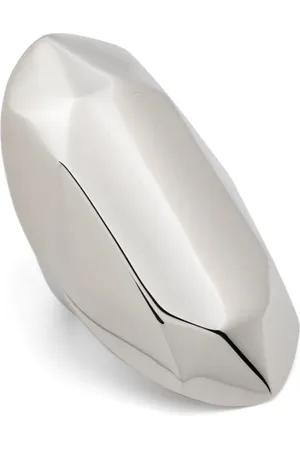 Alexander McQueen Elongated faceted ring