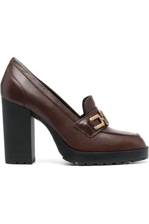 Hogan H623 85mm heel loafers