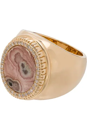 O THONGTHAI 14K yellow diamond ring