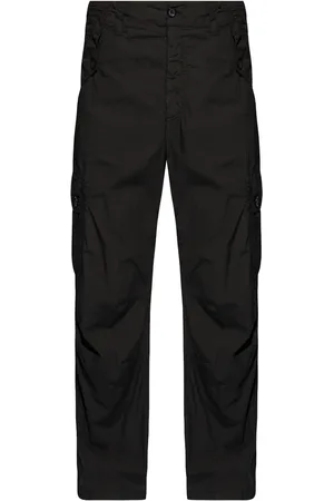 Dolce & Gabbana Logo-appliqué cotton cargo trousers