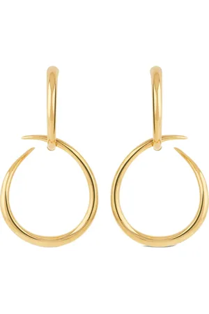 Dinny Hall 22K vermeil Toro large drop hoops