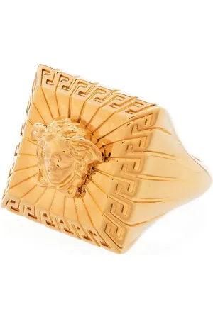 VERSACE Medusa Head square ring