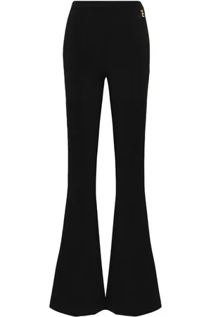 Elisabetta Franchi Crepe flared trousers