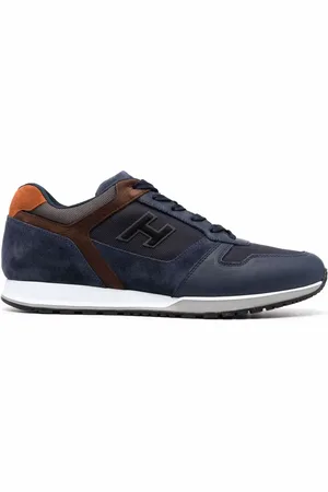 Hogan Panelled-leather sneakers
