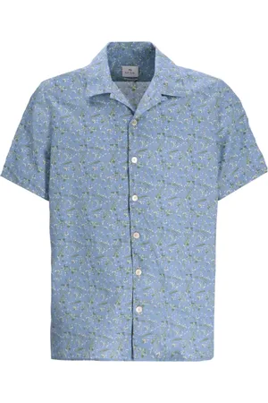 Paul Smith Floral Print Cotton Shirt