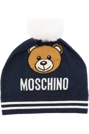 Moschino Teddy Bear-motif beanie