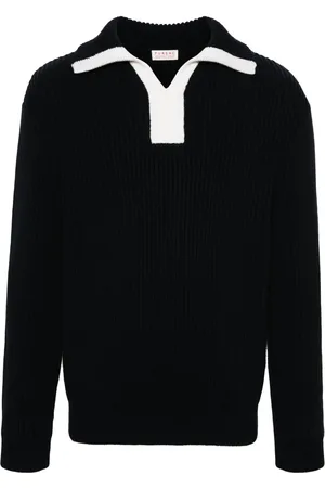 Fursac Spread-collar jumper