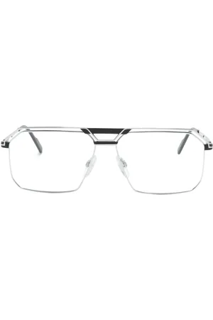 Cazal 7096 pilot-frame glasses